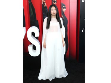 Awkwafina attends the Ocean's 8 World Premiere at the Alice Tully Hall in New York, N.Y. on June 5, 2018. (Steven Bergman/AFF-USA.COM)