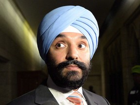 Minister of Innovation, Science and Economic Development Navdeep Bains.