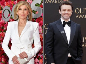 Christine Baranski and Michael Sheen. (Getty Images)