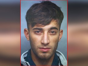 The search photo provided by Wiesbaden, western Germany, police shows 20-years-old Iraqi Ali Basar who is suspected of raping and killing a 14-year-old girl.