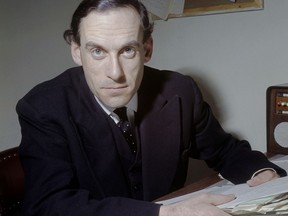 This 1967 file photo shows then-U.K. Liberal leader Jeremy Thorpe.