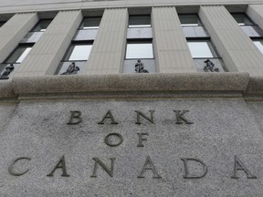 The Bank of Canada is seen in Ottawa on September 6, 2017. (The Canadian Press/Adrian Wyld)
