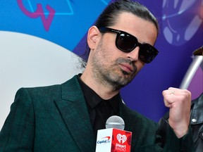 Tomo Milicevic of Thirty Seconds to Mars attends the 2017 iHeartRadio Music Festival at T-Mobile Arena on September 22, 2017 in Las Vegas, Nevada. (Bryan Steffy/Getty Images for iHeartMedia)