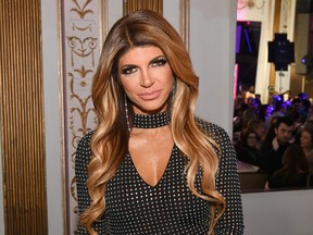 Teresa Giudice attends WE tv Launches Bridezillas Museum Of Natural Hysteria on February 22, 2018 in New York City.  (Dia Dipasupil/Getty Images for WE tv)