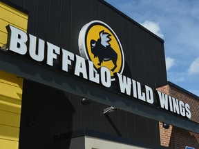 Buffalo Wild Wings exterior on February 1, 2018 in Jacksonville, Florida.  (Rick Diamond/Getty Images for Buffalo Wild Wings)