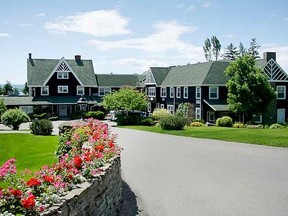 The historic main building of the Inverary Resort in Baddeck, N.S., burned down in an early morning fire on Thursday, June 7, 2018