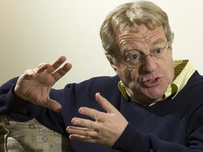 Jerry Springer. (Dave Abel/Postmedia Network)