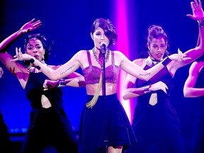 Leah Labelle performs during the Soul Train Awards 2012 at PH Live at Planet Hollywood Resort & Casino on Nov. 8, 2012 in Las Vegas.