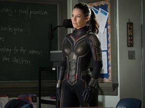 Evangeline Lilly in "Ant-Man and The Wasp."