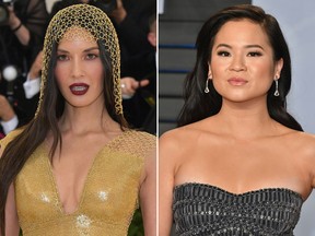 Olivia Munn (L) and Kelly Marie Tran.