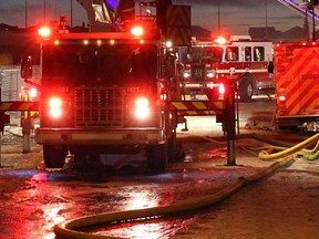 Fire trucks stock image. (Gavin Young/Calgary Herald)