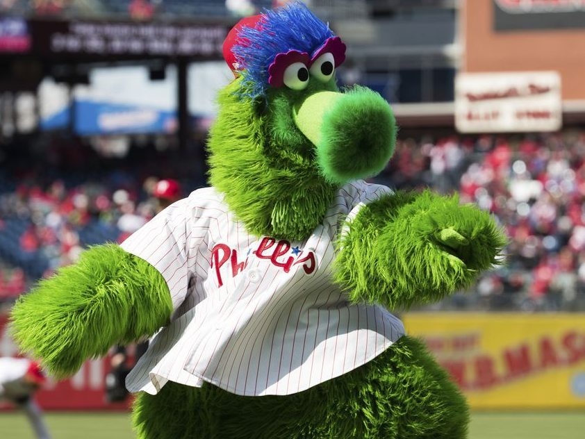 Phillies fan injured by Phanatic's flying hot dog - 6abc Philadelphia