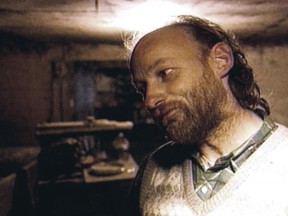 Robert William Pickton is shown here in an undated picture taken from TV. The family of one of Pickton's victims says the notorious serial killer and pig farmer has been transferred to Quebec.
