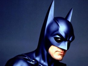 George Clooney as Batman.