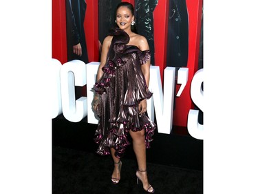 Rihanna attends the Ocean's 8 World Premiere at the Alice Tully Hall in New York, N.Y. on June 5, 2018. (Steven Bergman/AFF-USA.COM)