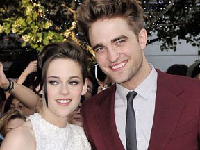 Robert Pattinson and Kristen Stewart attend the 2010 Los Angeles Film Festival premiere of 'The Twilight Saga: Eclipse' held at Nokia Theatre LA Live, June 24, 2010. (WENN.com)