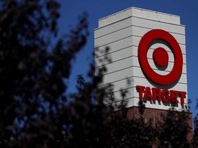 The Target logo is displayed on the exterior of Target store on September 25, 2017 in San Rafael, California. (Justin Sullivan/Getty Images)