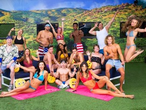 Houseguests on "Big Brother." (GlobalTV)