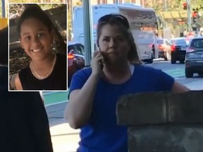 In a video that's gone viral, Alison Ettel appears to call police to report an 8-year-old black girl selling water. (Instagram)