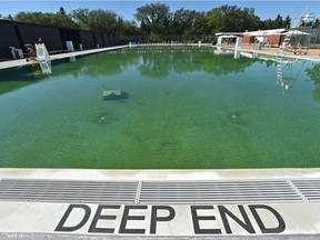 On Wednesday the city will officially open the new "natural" outdoor pool at Borden Park that doesn't use chemicals. Instead water is treated by replicating naturally occurring filtration, like plants.