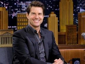 Tom Cruise visits "The Tonight Show Starring Jimmy Fallon" at Rockefeller Center on July 23, 2018 in New York City. (Jamie McCarthy/Getty Images)