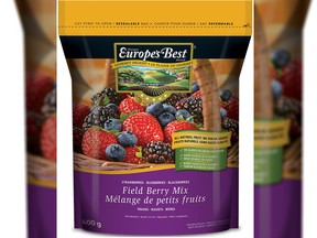 Europe's Best brand Field Berry Mixes. (Canadian Food Inspection Agency)