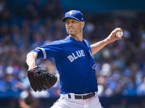 Blue Jays starting pitcher likely will be dealt in the coming weeks ahead of the trade deadline.   THE CANADIAN PRESS/Nathan Denette ORG XMIT: NSD106