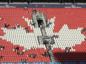 The Argonauts have suffered attendance problems for years as they attempt to sell Toronto on CFL football. So far, the response has not been good, despite changes in ownership. JACK BOLAND/SUN FILE