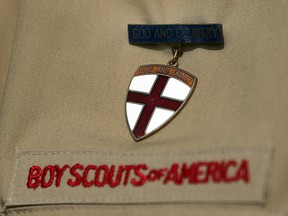 Boy Scouts of America logo.