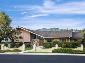 The house used in "The Brady Brunch" at 11222 Dilling St. in Studio City, Calif., is ups for sale.