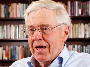 Charles Koch is pictured in an undated file photo. (AP files)