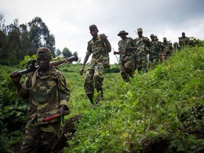 Rebels in the Congo on the march. A UN report lists a staggering array of depravity in the civil war.