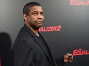 Denzel Washington attends the premiere of Columbia Picture's "Equalizer 2" in Hollywood, Calif., on July 17, 2018.