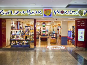 Toy retailer Build-A-Bear is opening a remodelled store at West Edmonton Mall featuring new technology to make choosing, assembling and customizing a stuffed toy more interactive. (Bill Mah/Edmonton Journal)