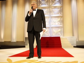 FILE - In this May 14, 2008 file photo, French director Claude Lanzmann talks at the opening night ceremony during the 61st International film festival in Cannes, southern France. Lanzmann, director of the epic movie 'Shoah,' has died at age 92 his publisher said Thursday, July 5, 2018.