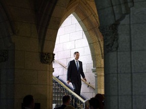 The federal government spent just over $30,000 to market a name for a new jobs organization, eventually nixing "Future Skills Lab" in favour of "Future Skills Centre." Minister of Finance Bill Morneau heads to Question Period in the House of Commons on Parliament Hill, in Ottawa on Monday, June 18, 2018.