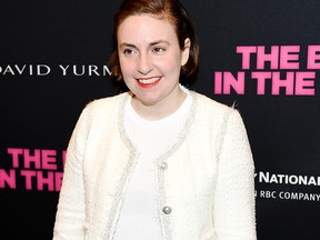 Lena Dunham attends the 'Boys In The Band' 50th Anniversary Celebration at Booth Theatre on May 30, 2018 in New York City. (Photo by Nicholas Hunt/Getty Images)