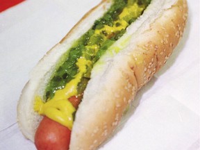The Costco hot dog is a classic.