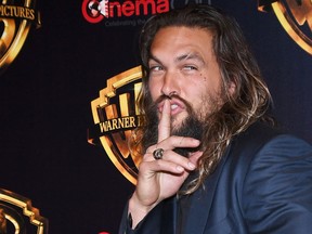 Actor Jason Momoa attends CinemaCon 2018 Warner Bros. Pictures'  presentation at The Colosseum at Caesars Palace during CinemaCon, the official convention of the National Association of Theatre Owners, on April 24, 2018 in Las Vegas, Nev. (Ethan Miller/Getty Images for CinemaCon)