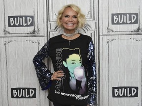 Actress Kristin Chenoweth participates in the BUILD Speaker Series to discuss the television series "Trial & Error: Lady, Killer" at AOL Studios in New York on Thursday, July 19, 2018.