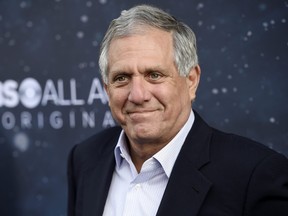 Les Moonves, chairman and CEO of CBS Corporation, poses at the premiere of the new television series "Star Trek: Discovery" in Los Angeles, on Sept. 19, 2017.