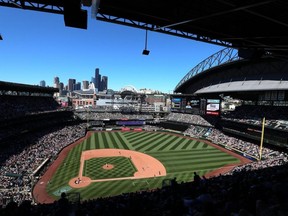 A general view of Safeco Field as the Seattle Mariners take on the Chicago White Sox in Seattle  on Sunday, July 22, 2018.