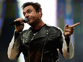 Duran Duran's Simon Le Bon performs at City Stage at Ottawa Bluesfest on Saturday, July 16, 2016.