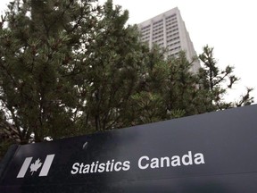 Signage marks the Statistics Canada offices in Ottawa on July 21, 2010. Statistics Canada says some 3,900 sexual assaults reported to police in 2017 were deemed to be unfounded.