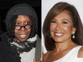 Whoopi Goldberg and Jeanine Pirro. (WENN)