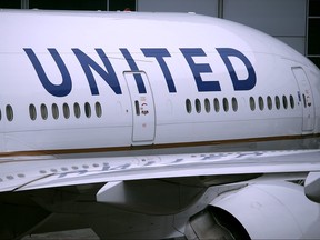 United Airlines planes sit on the tarmac at San Francisco International Airport on April 18, 2018 in San Francisco, California.