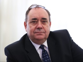 Alex Salmond holds a press conference regarding the sexual harassment allegations made against him, at The Champany Inn Linlithgow on August 24, 2018 in Edinburgh, Scotland.