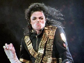 This August 29, 1993 file photo shows pop star Michael Jackson performing the first of two concerts at the National Stadium in Singapore. - The Eagles "Greatest Hits" album, released in 1976, has outsold Michael Jackson's "Thriller", according to the Recording Industry Association of America, August 20, 2018, making it the best-selling album of all time.