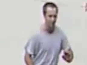 A photo released by York Regional Police of a suspect in a sexual assault in Aurora on Aug. 11, 2018.