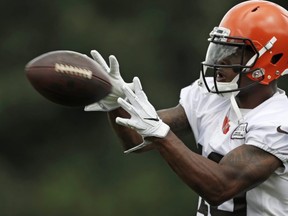 The Browns traded disappointing wide receiver Corey Coleman to the Bills for a draft pick on Sunday, Aug. 5, 2018.